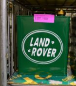 Land Rover Oil Can with Brass Lid.
