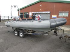 Avon Sea Rider 4.7m RIB (Trailer not included) - 2006 - Mariner 60, power trim, oil inject