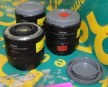 3x Nikon AF-S Teleconvertor TC-20E III 2x