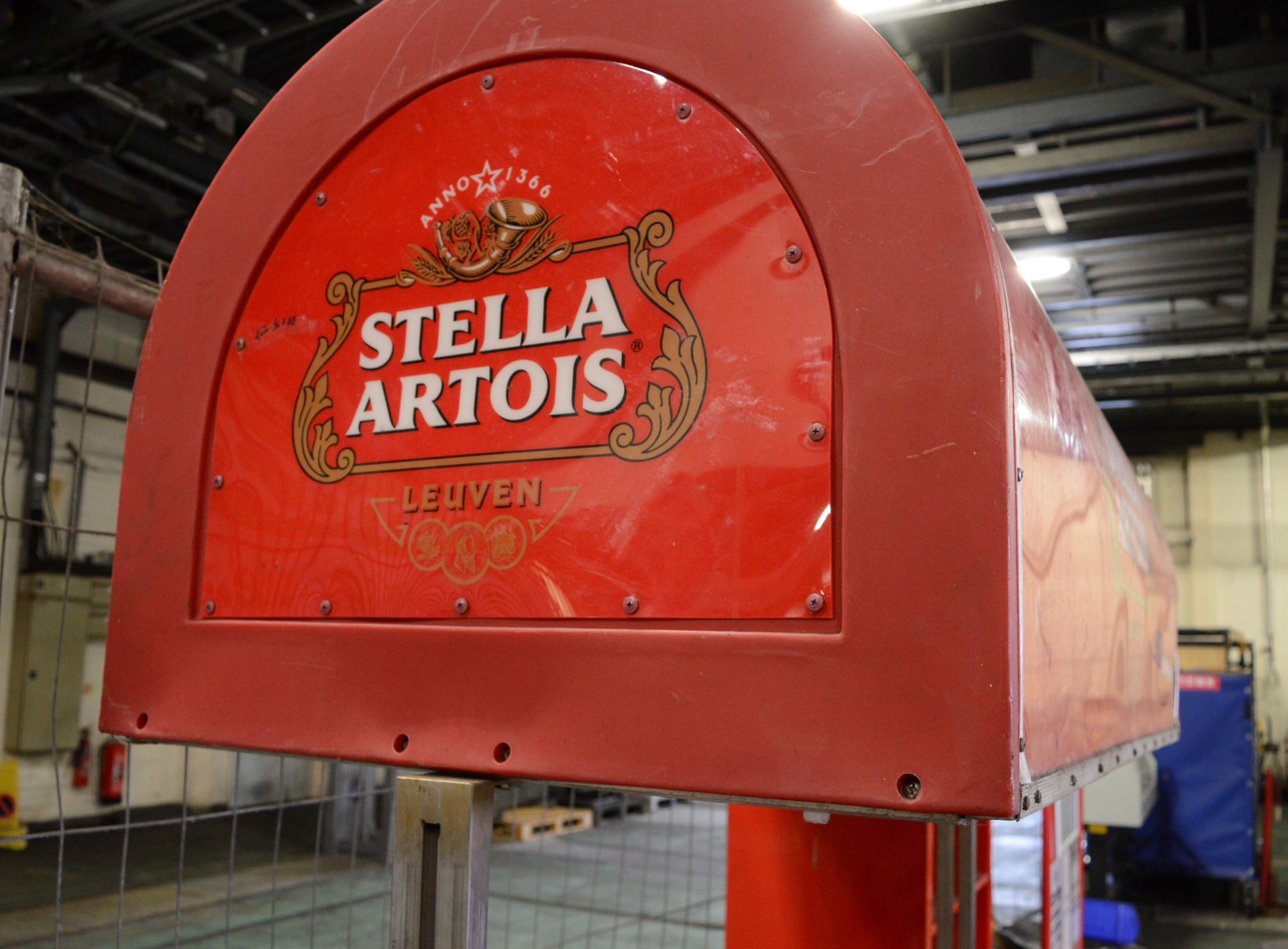 Stella Artois Bar with Canopy - Not refrigerated. - Image 4 of 4