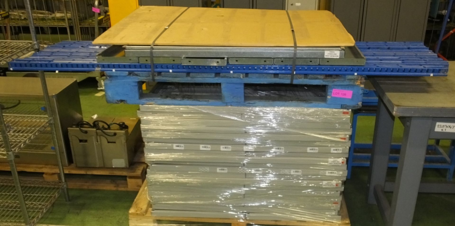 Racking assembly - 40x Shelves - 1000 x 500, 14x Uprights H2000