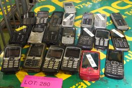 21x Assorted Mobile Phones