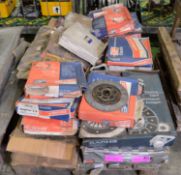 Pallet of Car & Commercial Vehicle Clutches.