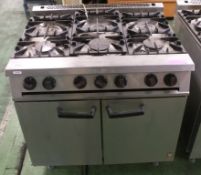 Falcon G2101DT 6-Hob Range Cooker Gas L900 x W930 x H860mm