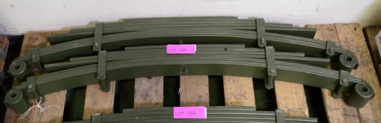 Pair of Military Vehicle Leaf Springs - 1030mm fixing centres.