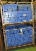 96x Plastic Storage Bins