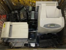 Office equipment - Phones, Hp Printer Fax, Keyboards
