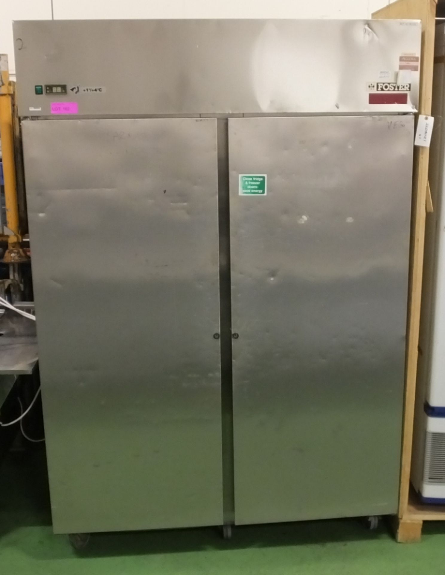 Foster PS1350 HT R134A Refrigerator Double Door - AS SPARES OR REPAIRS
