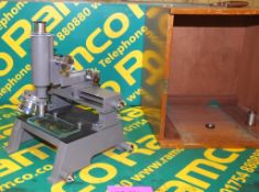 Beck 55384 Desktop Microscope In wooden case