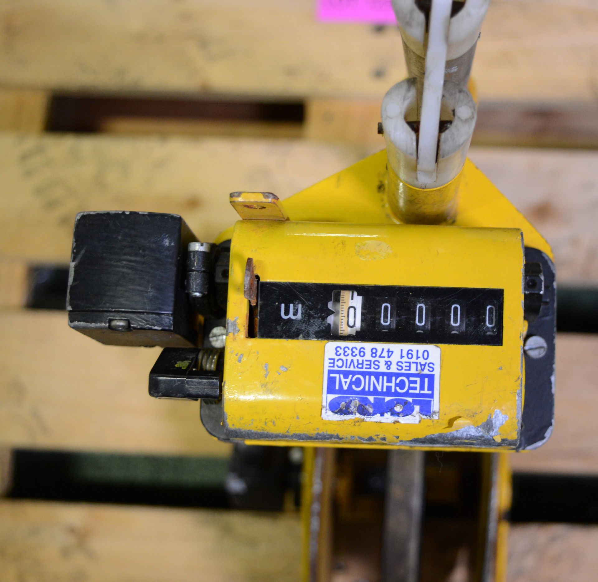 Metric Railway Measuring Wheel with Folding Handle. - Image 2 of 4