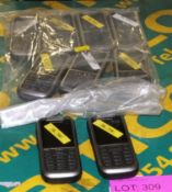 9x Samsung GT-C3350 Mobile Phones