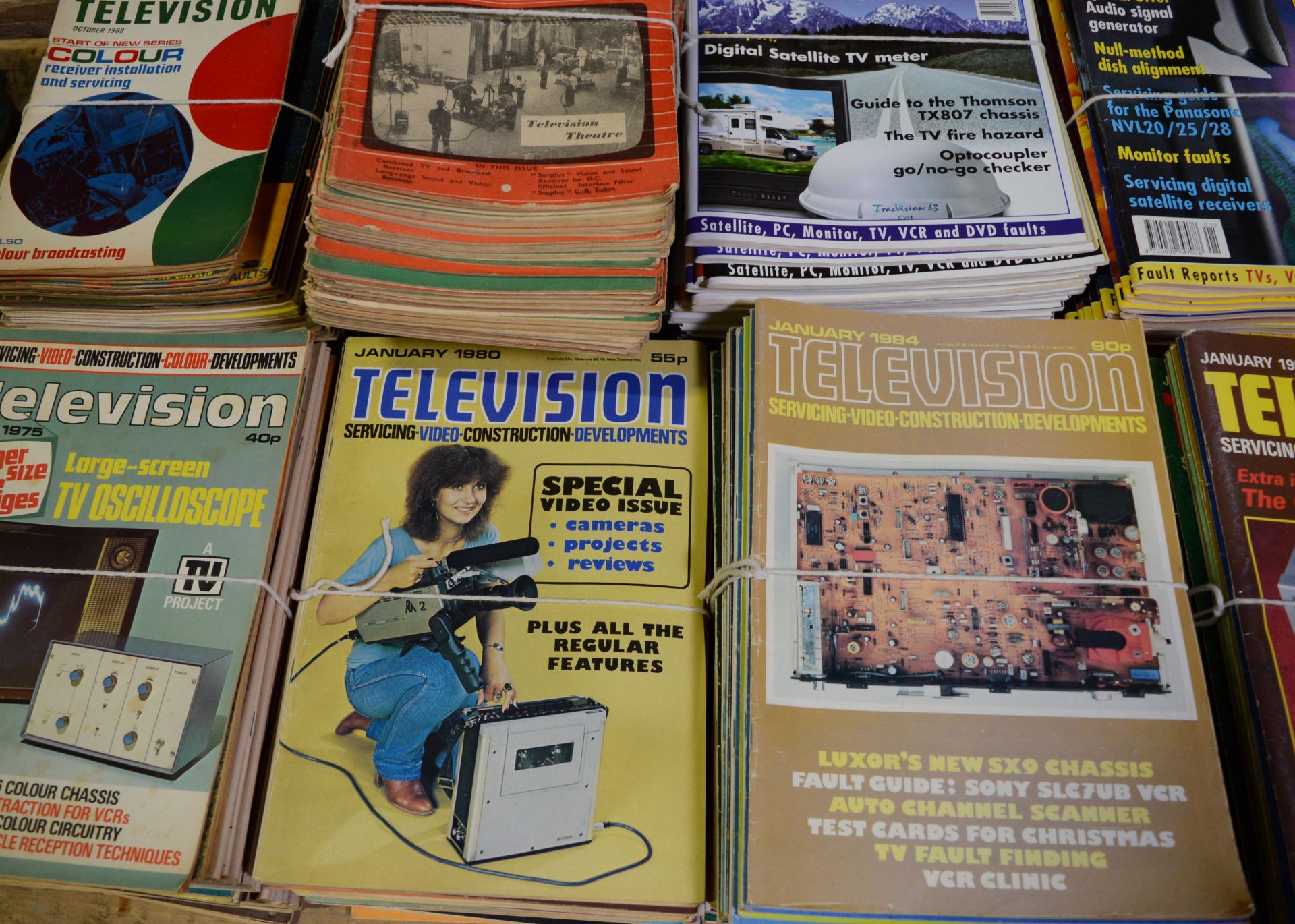 Practical Television Magazines 1965 to 2007 - In good condition. - Image 3 of 4