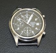 Pulsar Chronograph Watch Face - L 100M - NSN 6645-99-995-4268 in need of repair