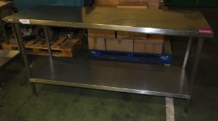 Moffat Steel Worktop L1800 x W600 x H910mm