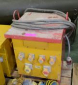 10kVA 110V Transformer - Old style.