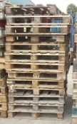 13x Wooden Pallets