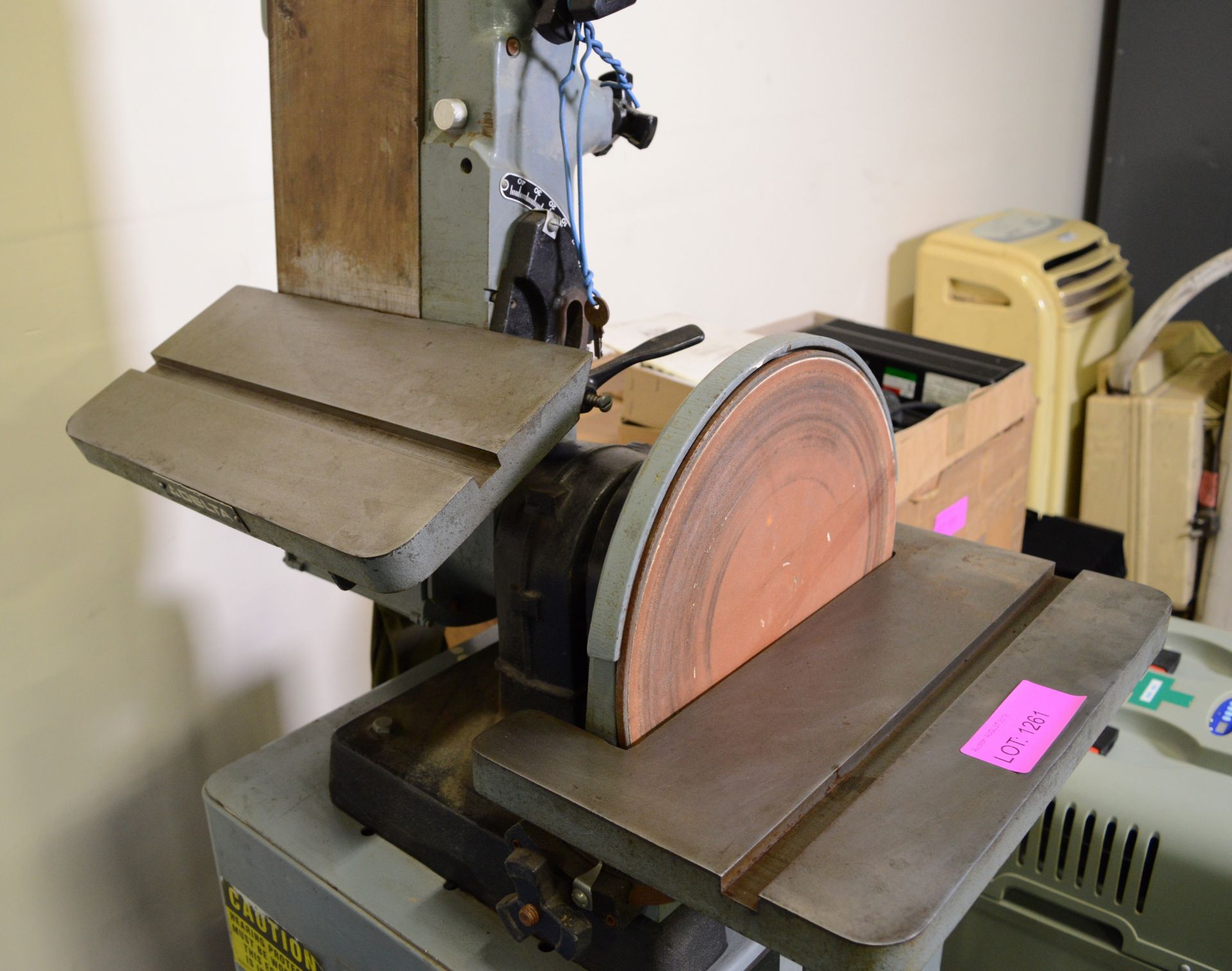 Delta 52-611 Belt & Disc Sander Dual Voltage - Image 2 of 6