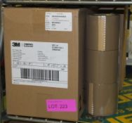 3M Scotch Box Sealing Brown Tape 100mm x 66m 18 Per Box - 2 boxes