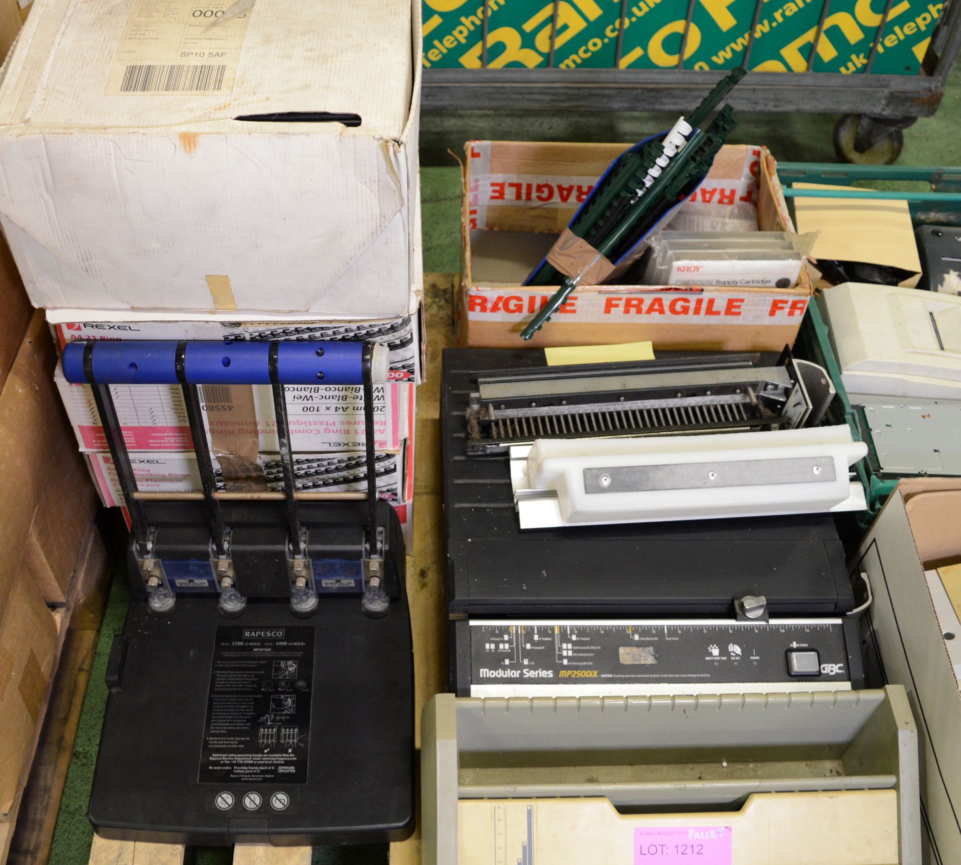 Hole Punching & Binding Equipment, Label Printers, Computer Storage Devices. - Image 2 of 5