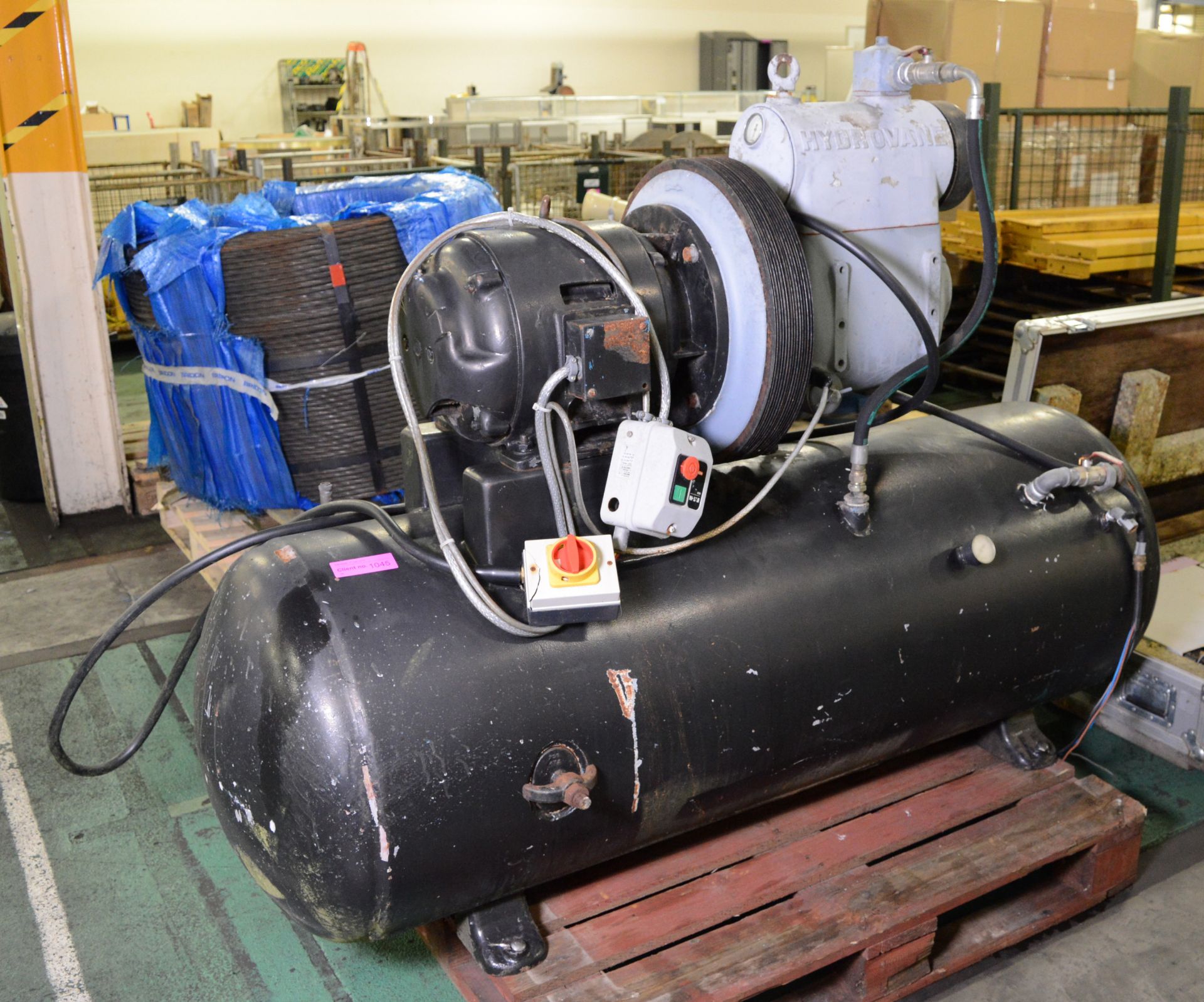 Hydrovane Compressor & Receiver - 3 Phase.