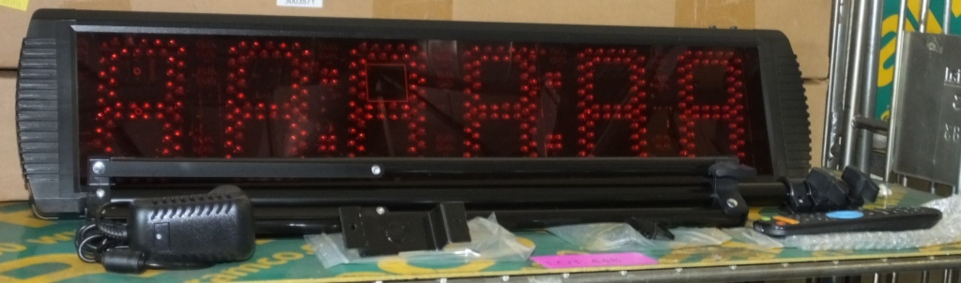 2x Ganxin 6 Digits led clocks - Image 2 of 2