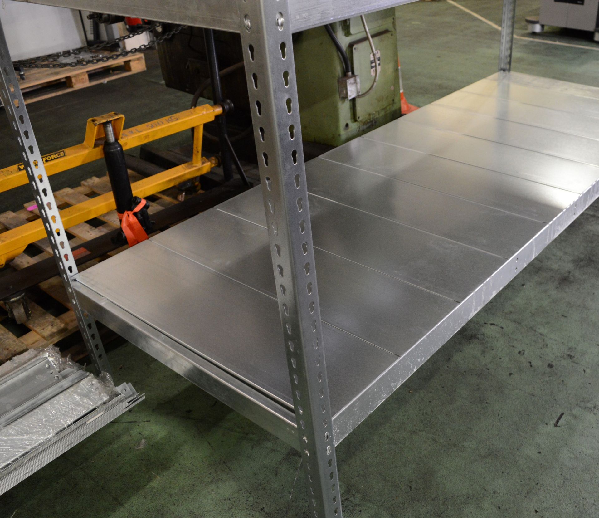 Galvanised Upright Racking. - Image 2 of 3