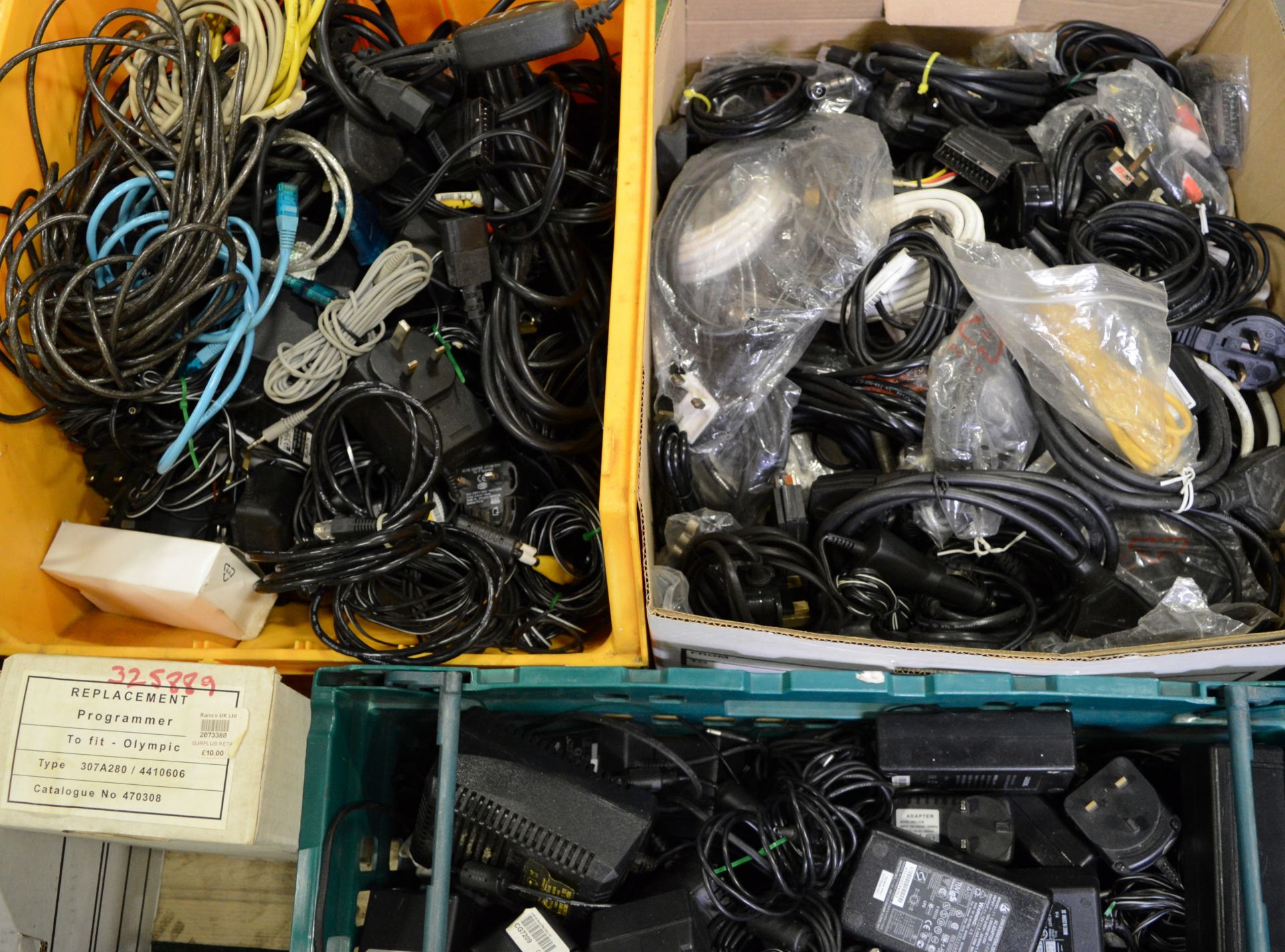 Pallet of PSUs, Computer Leads, Adaptors, Electrical Items. - Image 3 of 5