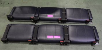 2x Ambulance Bench Seats