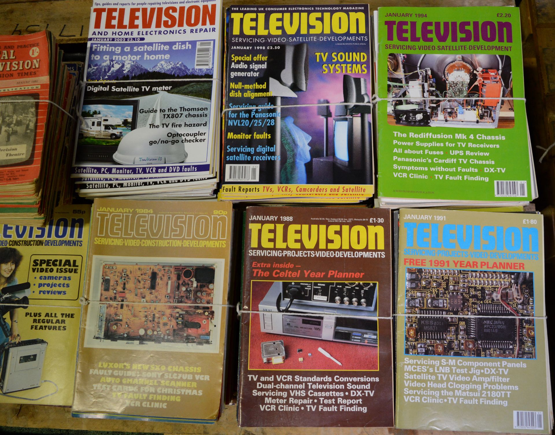 Practical Television Magazines 1965 to 2007 - In good condition. - Image 4 of 4