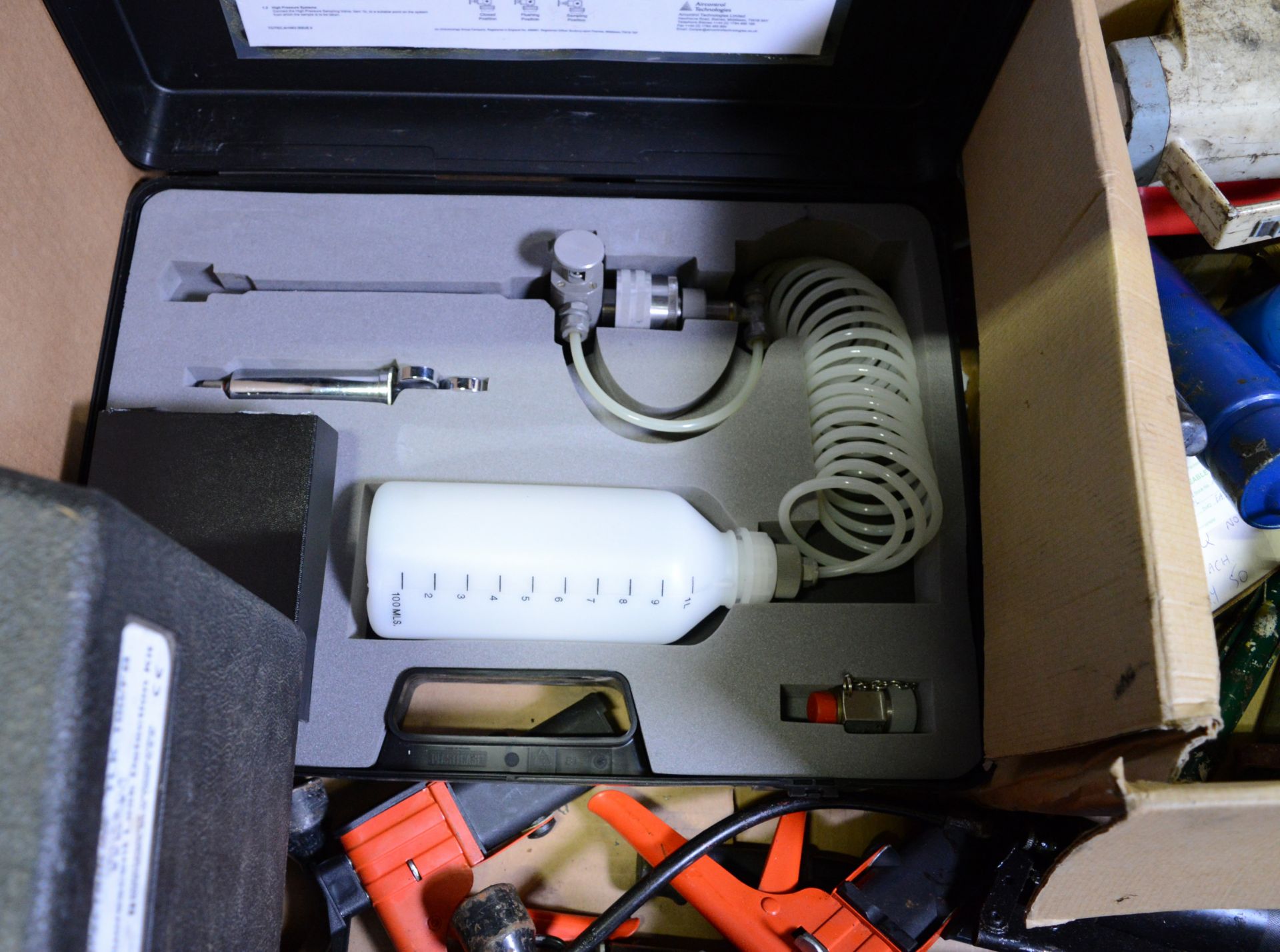 Pallet of Garage Tools, Leak Detection Kit, Field Fluid Sampling Kit. - Image 5 of 6