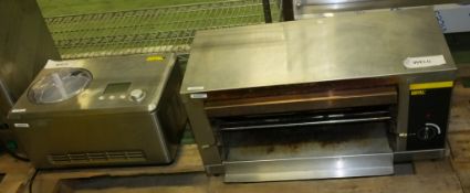 Buffalo Salamander Grill L640 x W280 x H300mm, Buffalo Ice Cream Machine L430 x W290 x H23