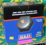 Sealey model LED057 Rechargeable Floodlight