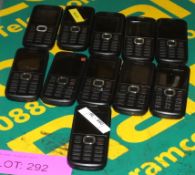 11x Nokia C1-02 Mobile Phones