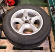 BMW Alloy Wheel & Tyre