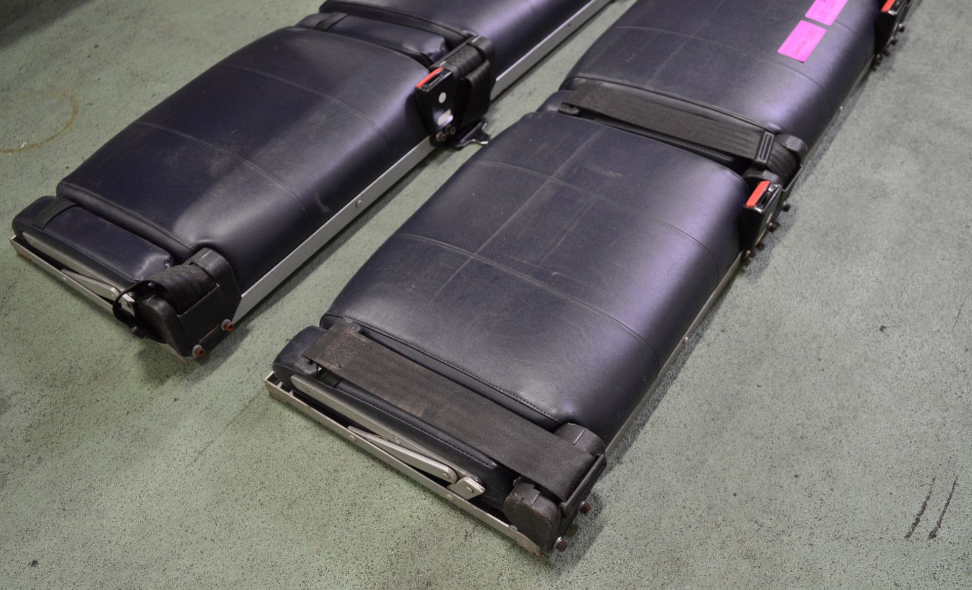 2x Ambulance Bench Seats - Image 2 of 2