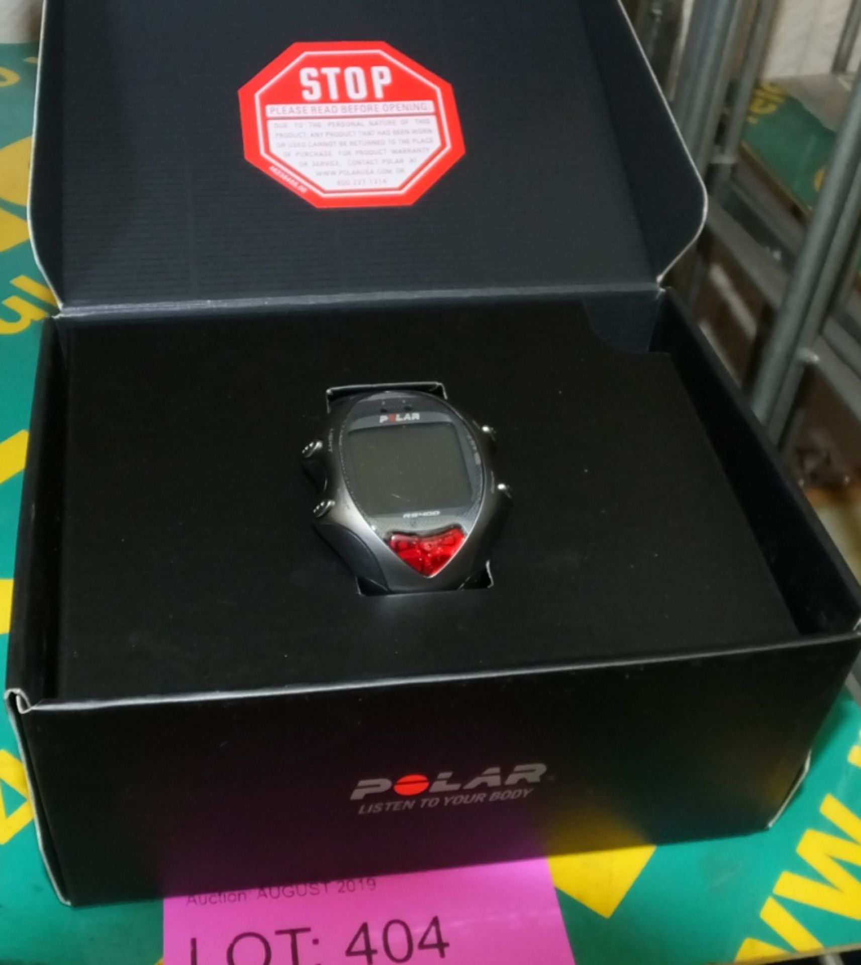 2x Polar RS400 Training Watch Systems