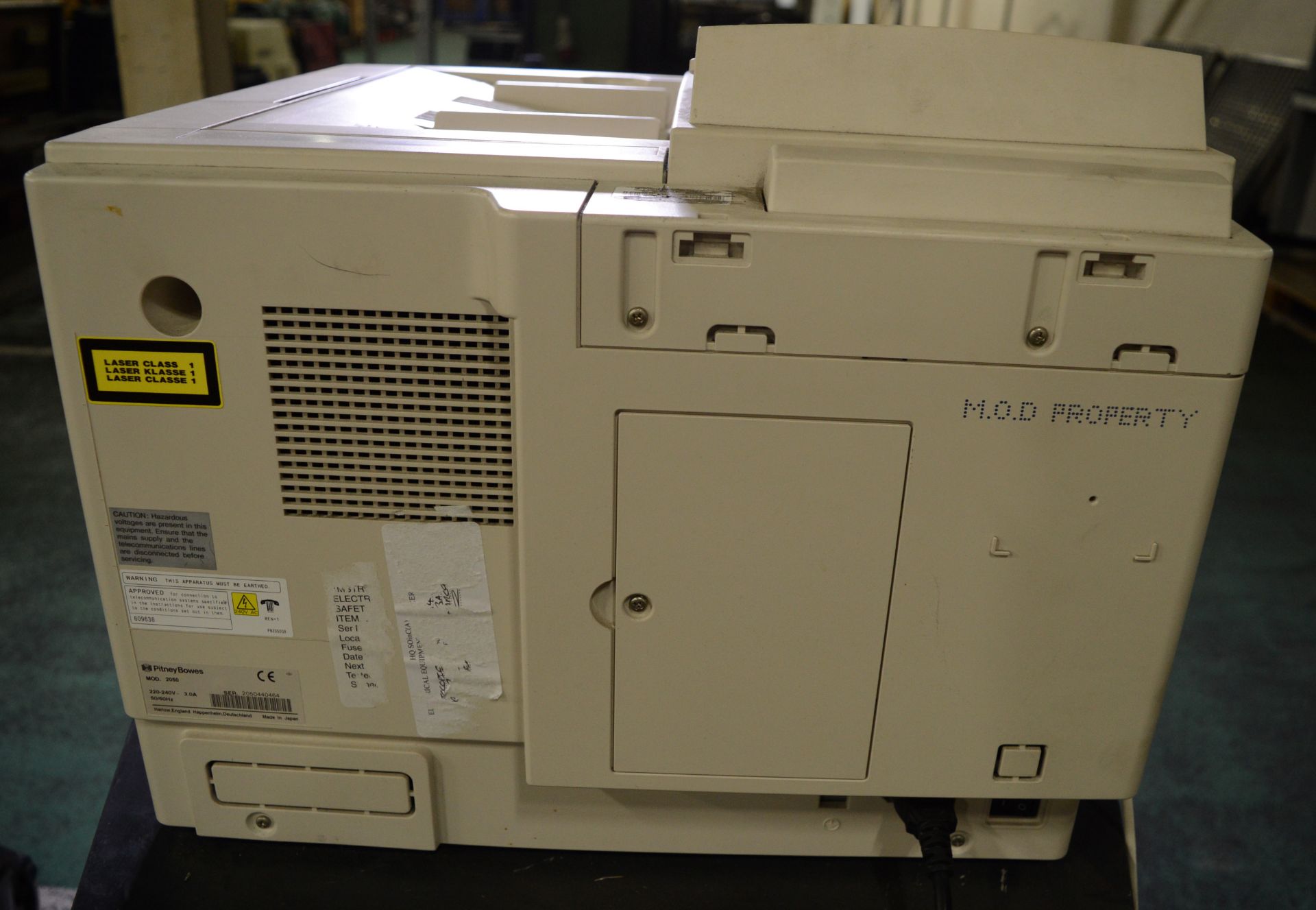 Pitney Bowes 2050 Printer on Stand. - Image 3 of 4