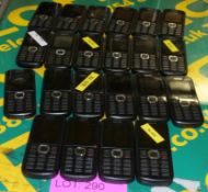 22x Nokia C1-02 Mobile Phones