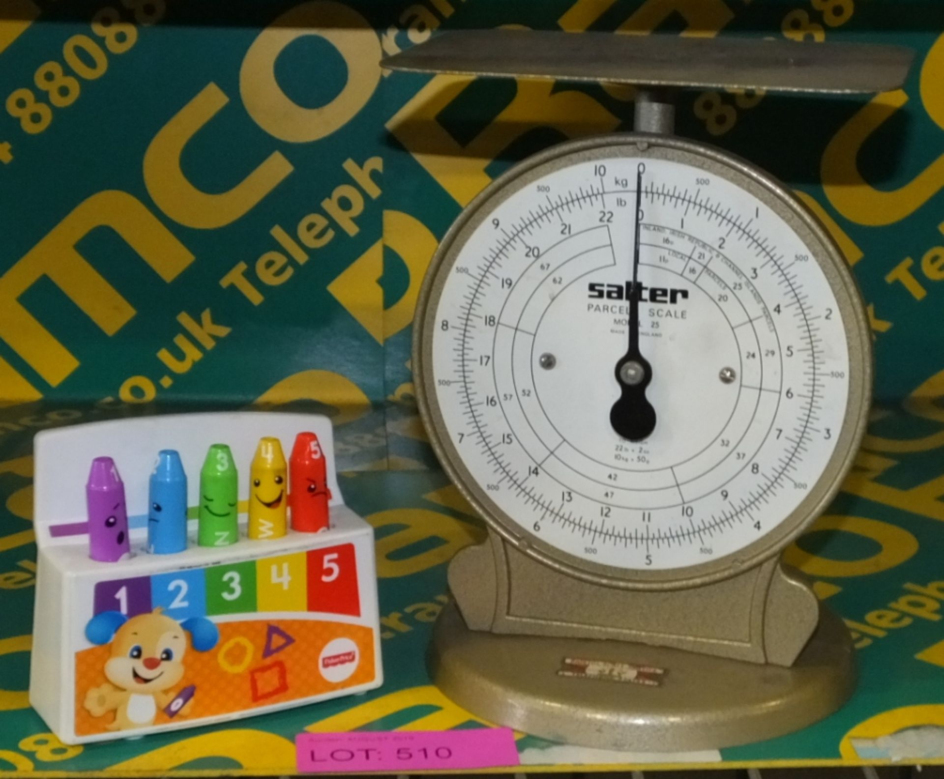 Kids toy, Salter scales