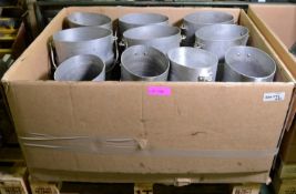 30x Oval Aluminium Cooking Pots.