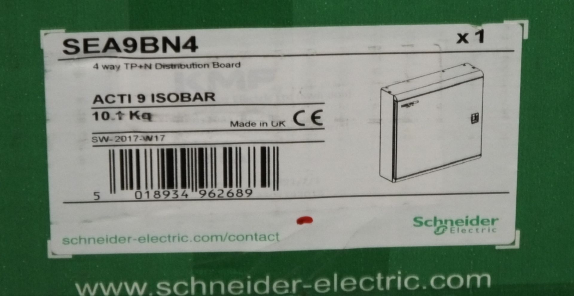 10x MG Distribution Boards - MGBN4-4 Way - Image 3 of 3