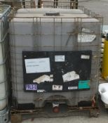 1000 LTR IBC Storage Tank in Frame