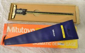 Mitutoyo Model 571-213-10 Digimatic Depth Gage