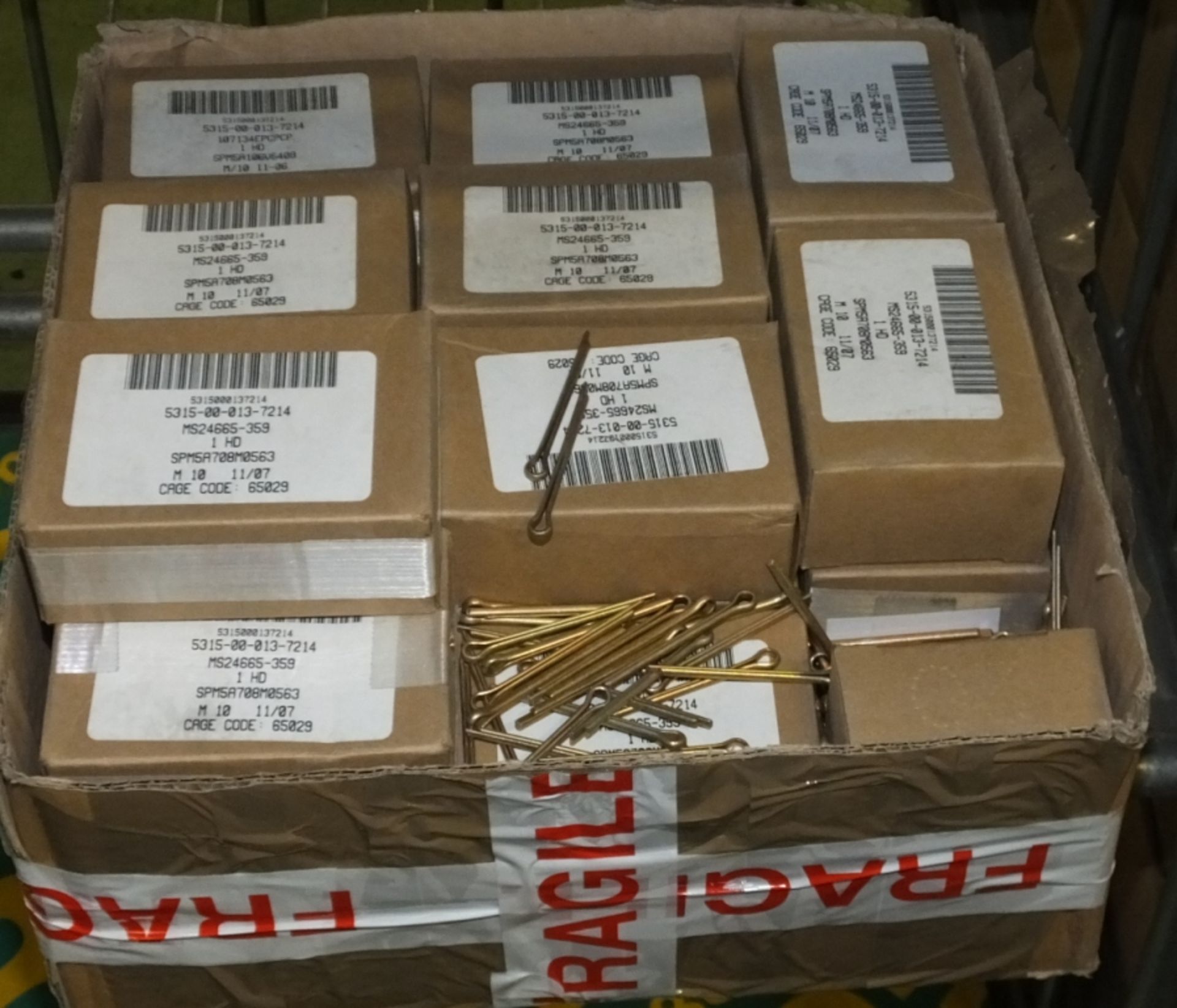 30x Boxes of Split PIns - NSN 5315-00-013-7214