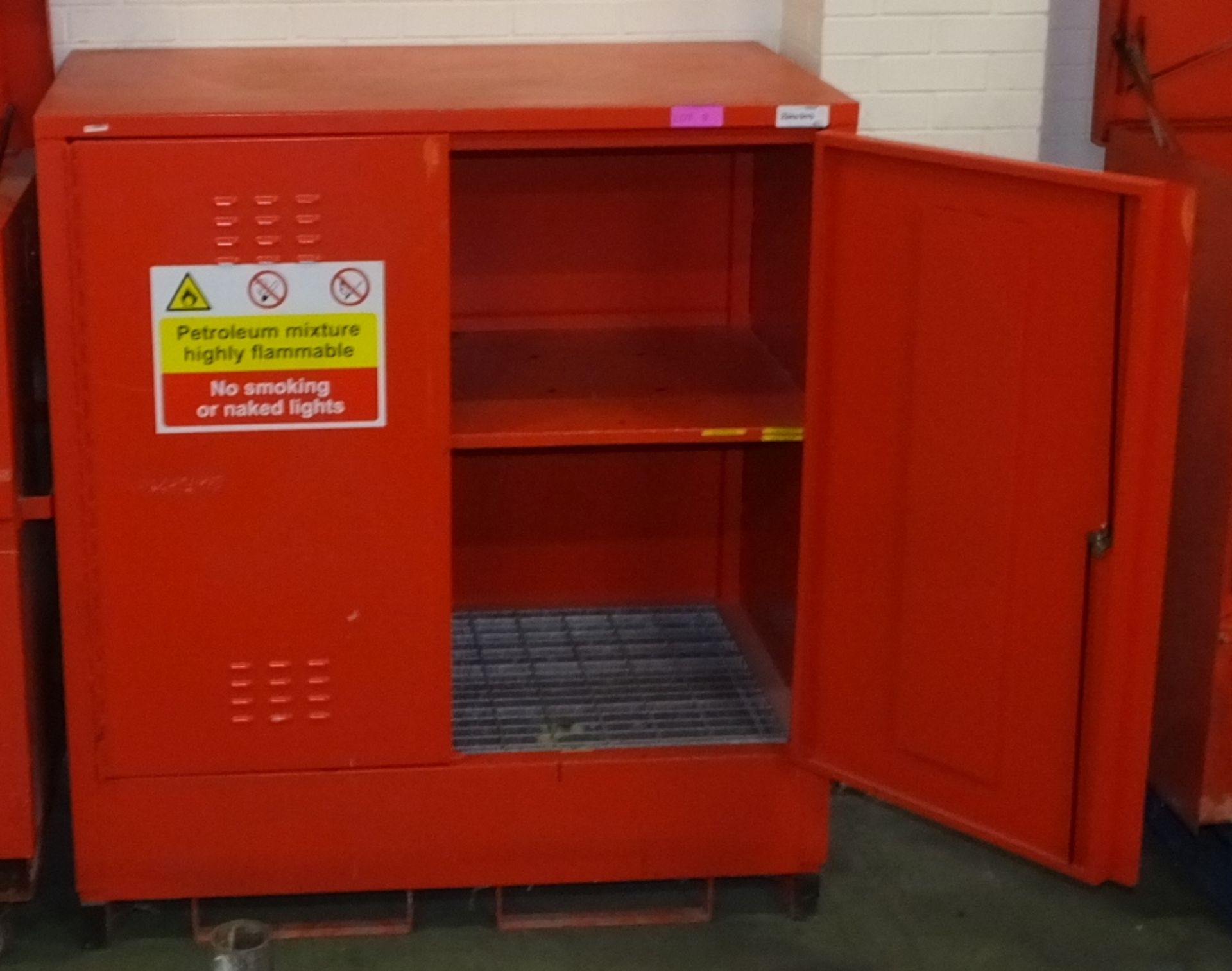 Hazardous Substance Cupboard 2 Door L1400 x W860 x H1580mm