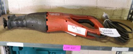 Hilti WSR 1400-PE Reciprocating Saw 110v