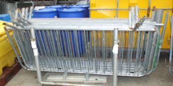 15x Maintenance Metal Barriers
