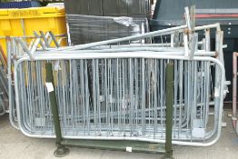 10x Maintenance Metal Barriers
