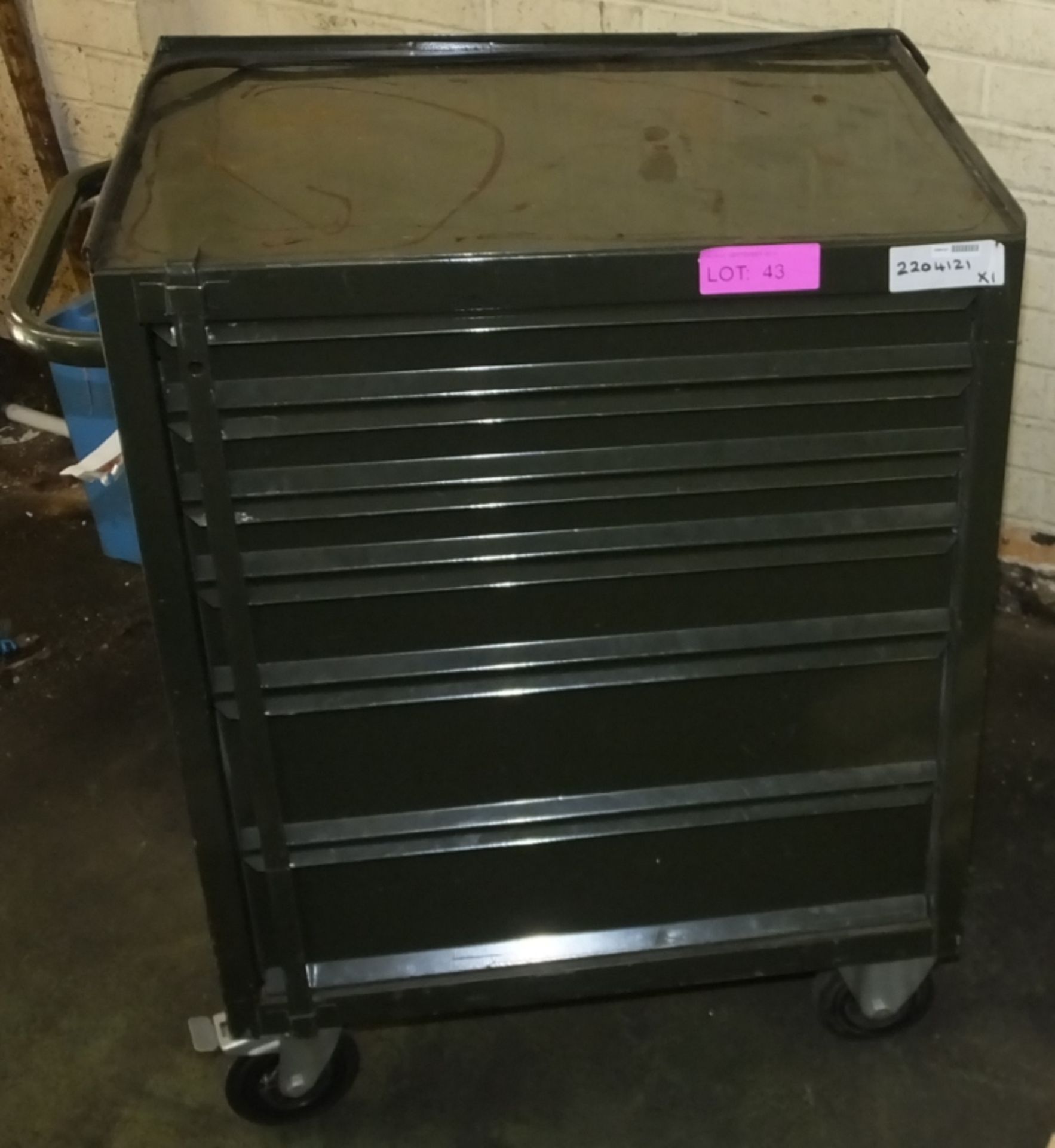 6 Drawer Mobile Tool Cabinet L760 x W 500 H 900mm