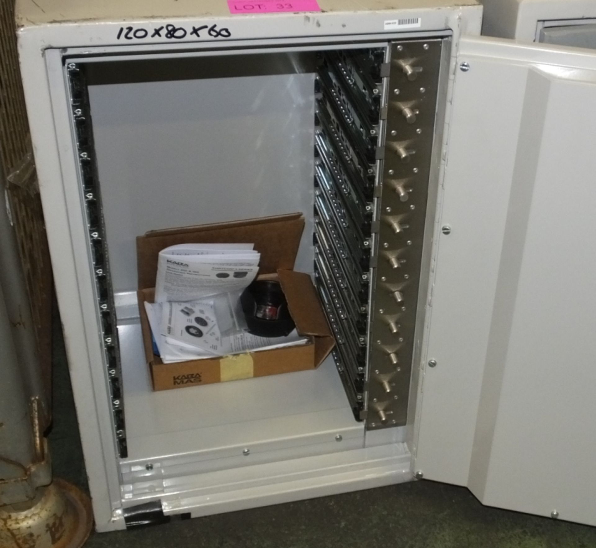 Safe With Key L460 x W430 x H700mm - Image 2 of 2